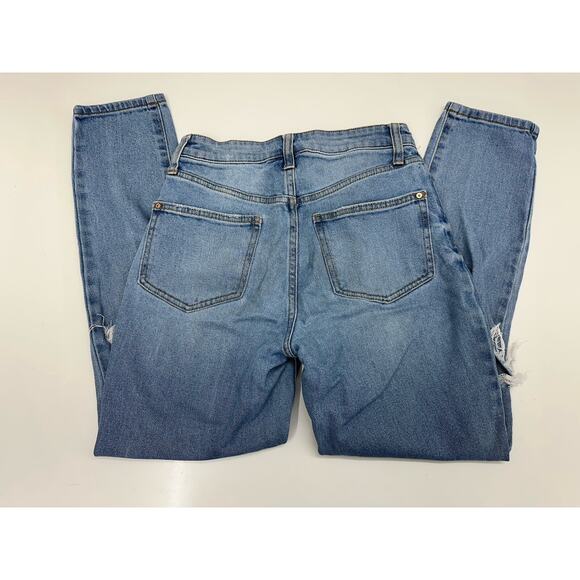 No Boundaries NOBO Womens Juniors Jeans Size 3 Distressed Denim - Picture 7 of 12